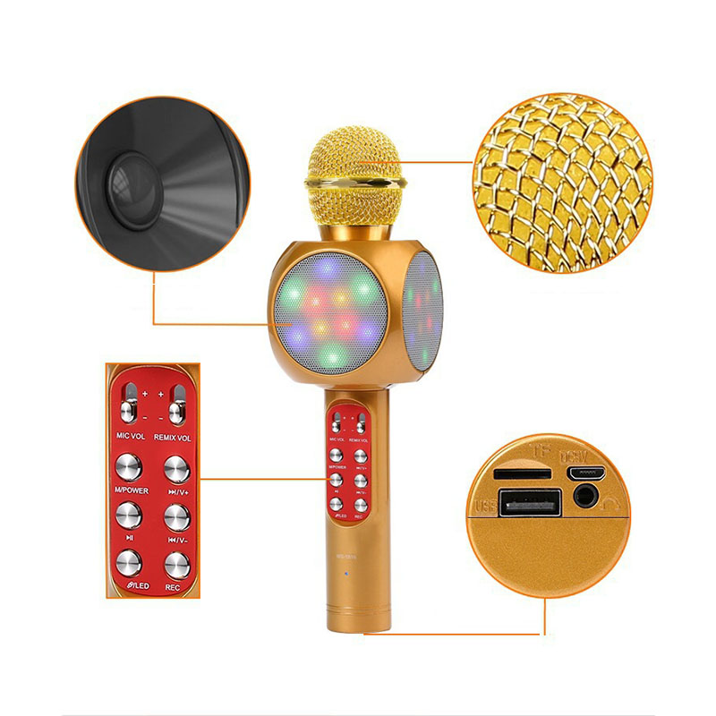 WS1816-LED-Light-Wireless-Mobile-Phone-MIC-Bluetooth-Microphone-Music-Audio-Phone-Speaker-Mini-Home-KTV